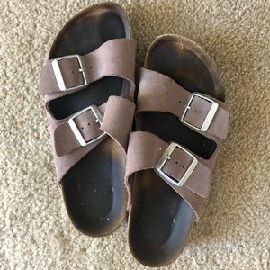 Arizona Birkenstock suede